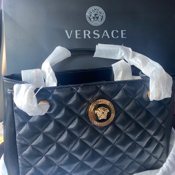 Versace Nappa Medusa Tote Bag - Picture 8 of 8
